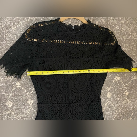 Lulus Remarkable Lace Dress - black - Picture 12 of 13